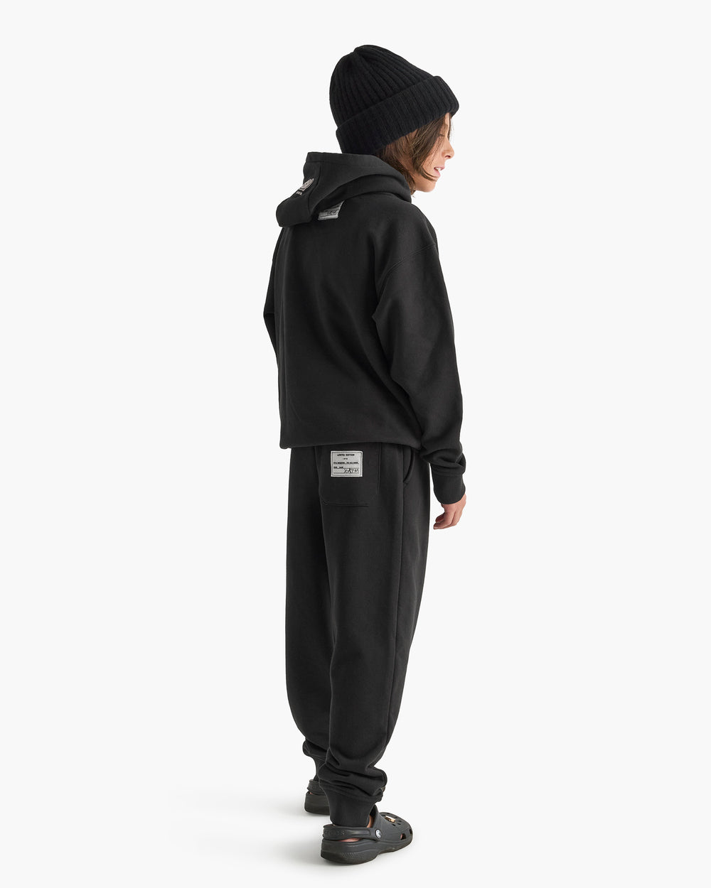 Kid's French Terry Sweatpant - Black