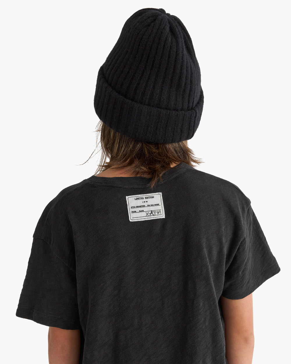 Kid's Slub Jersey Tee - Black