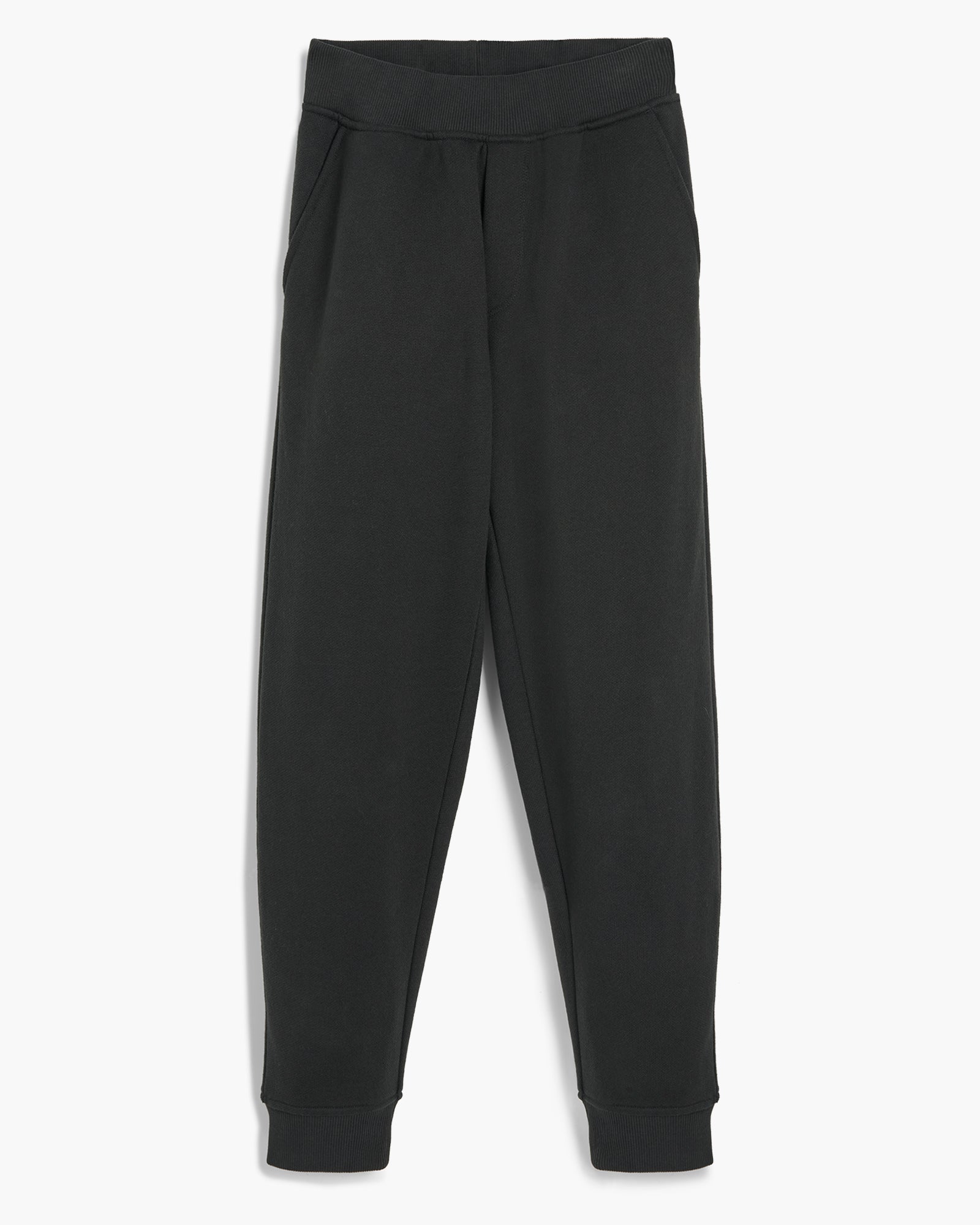 Kid's French Terry Sweatpant - Black
