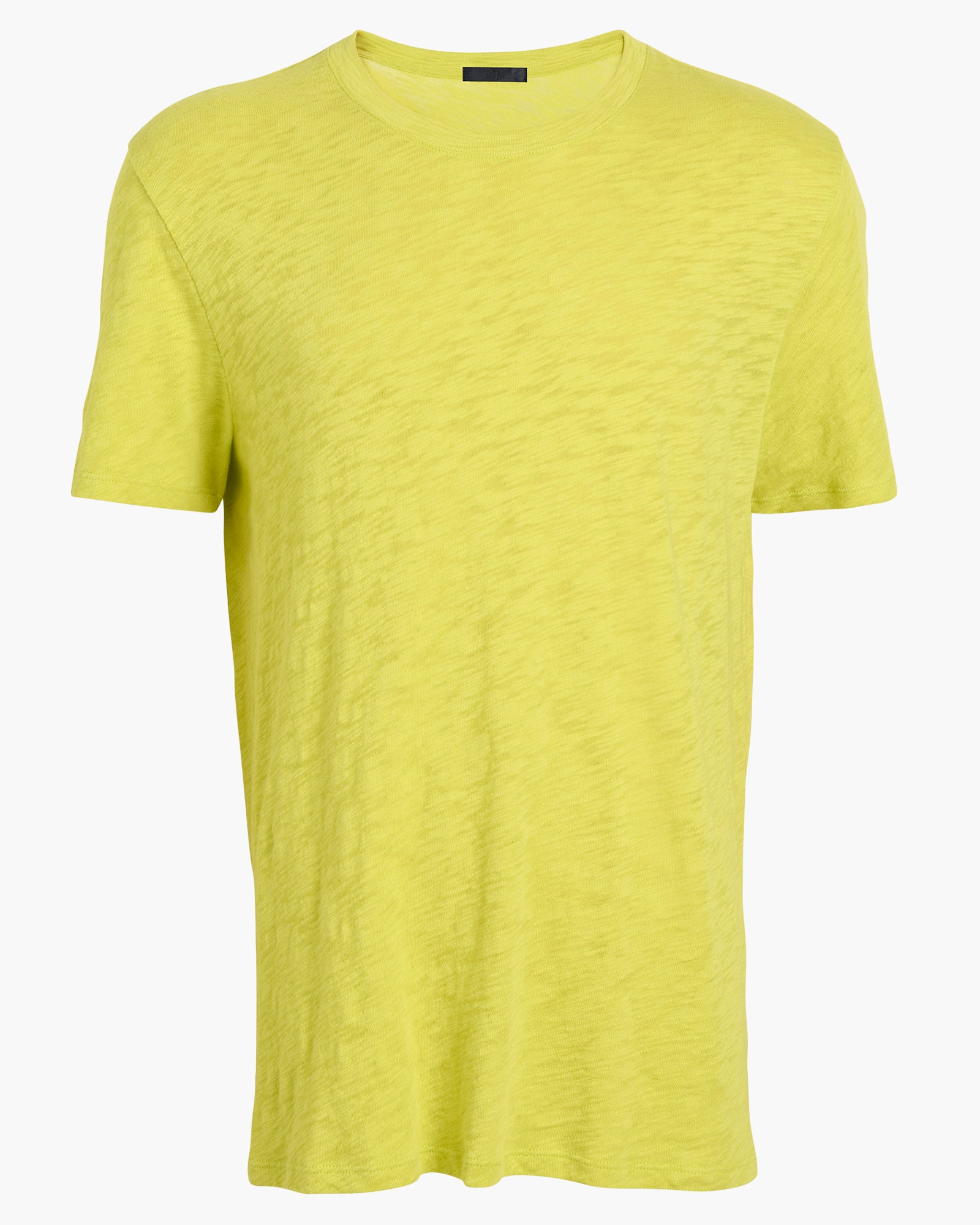 Slub Jersey Crew Neck Tee - Citrus Leaf