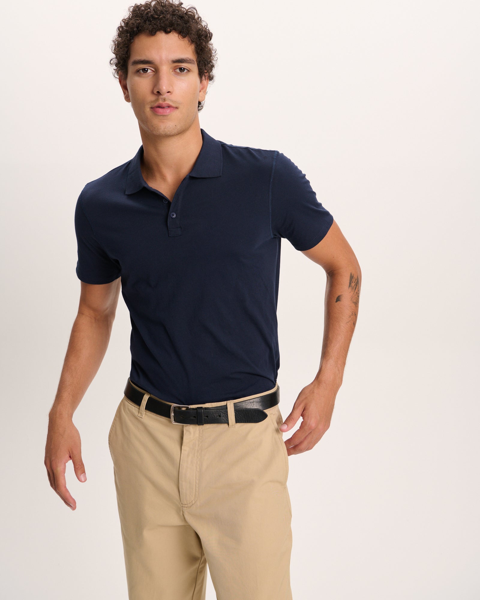 Classic Jersey Polo - Midnight
