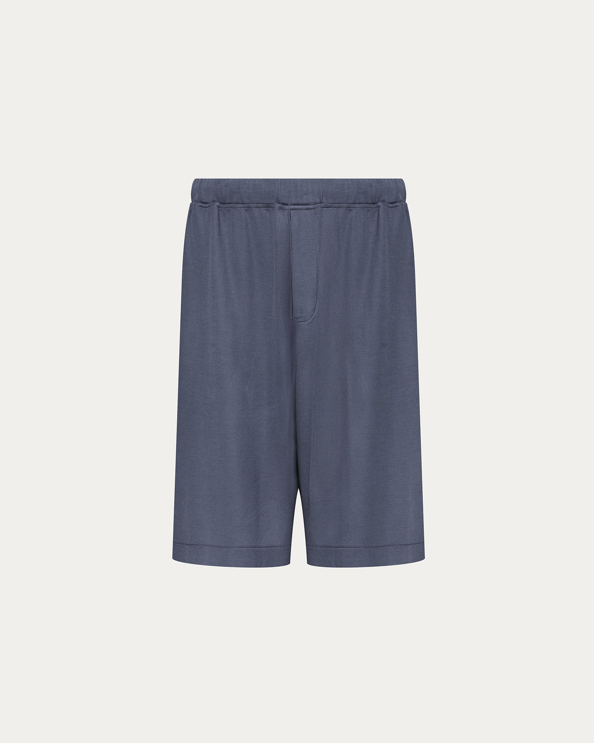 Pima Cotton Pique Shorts - Dusk Blue