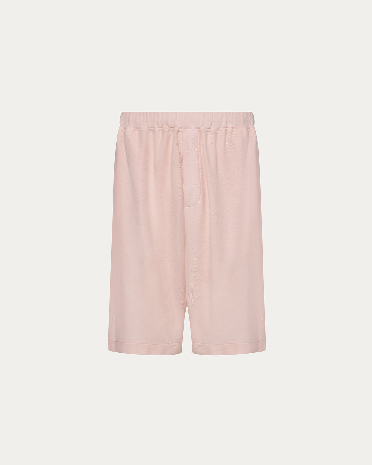 Pima Cotton Pique Shorts - Faded Rose