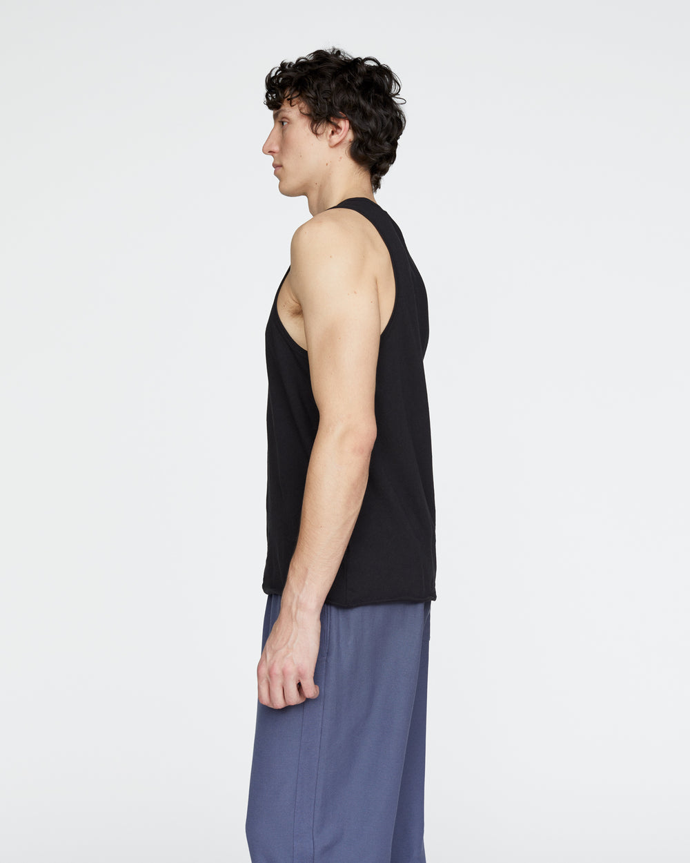 Vintage Jersey Tank - Black
