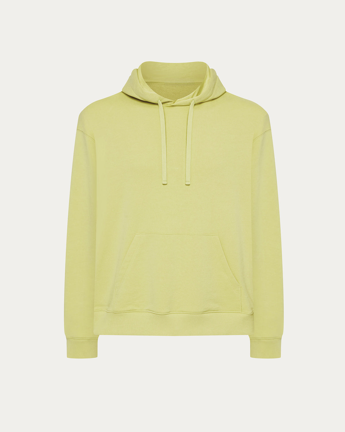French Terry Pullover Hoodie - Mellow Yellow