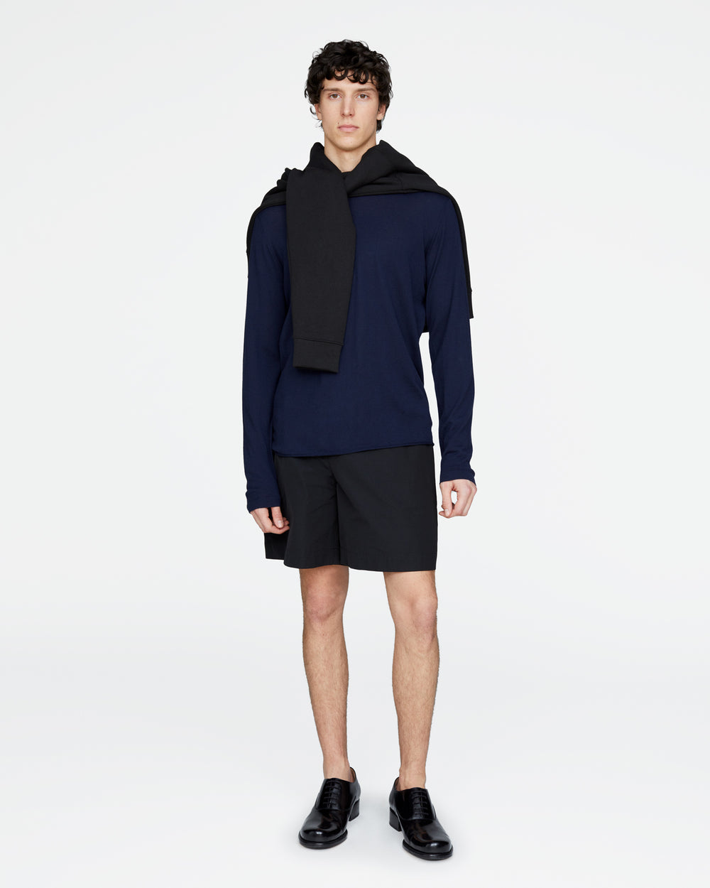 Hybrid Tech Pull-On Shorts - Black