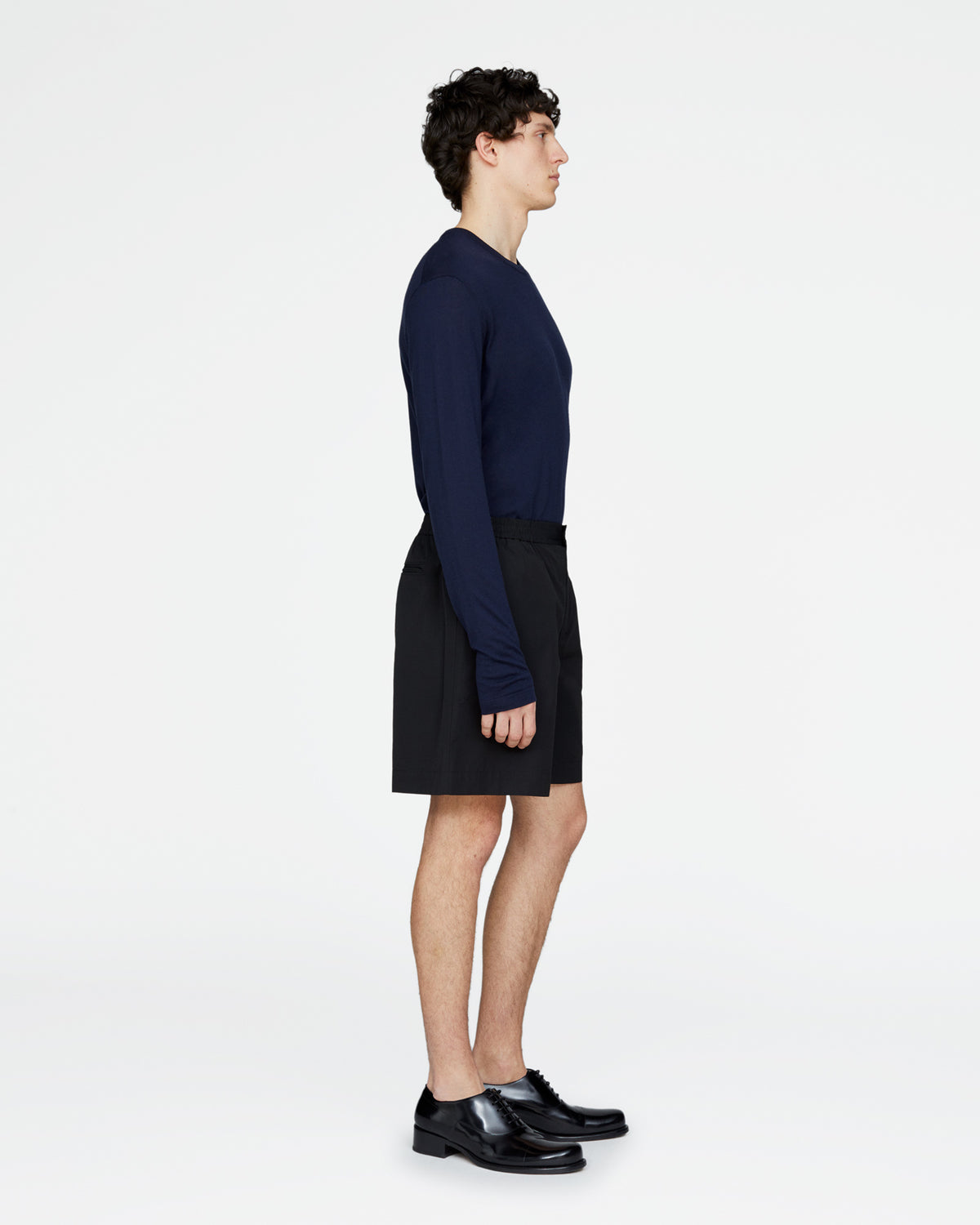 Hybrid Tech Pull-On Shorts - Black
