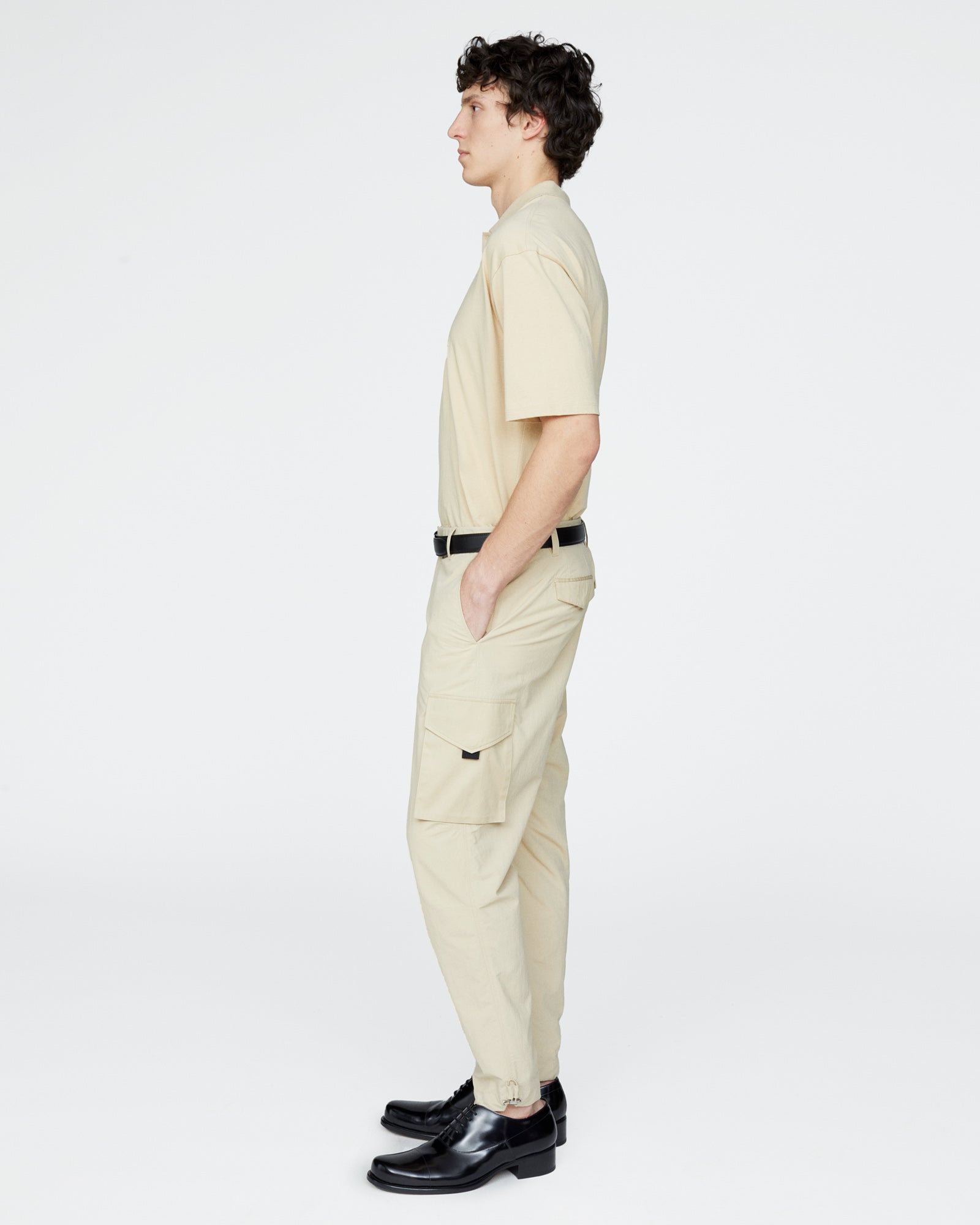 Nylon Ripstop Pant - Macadamia