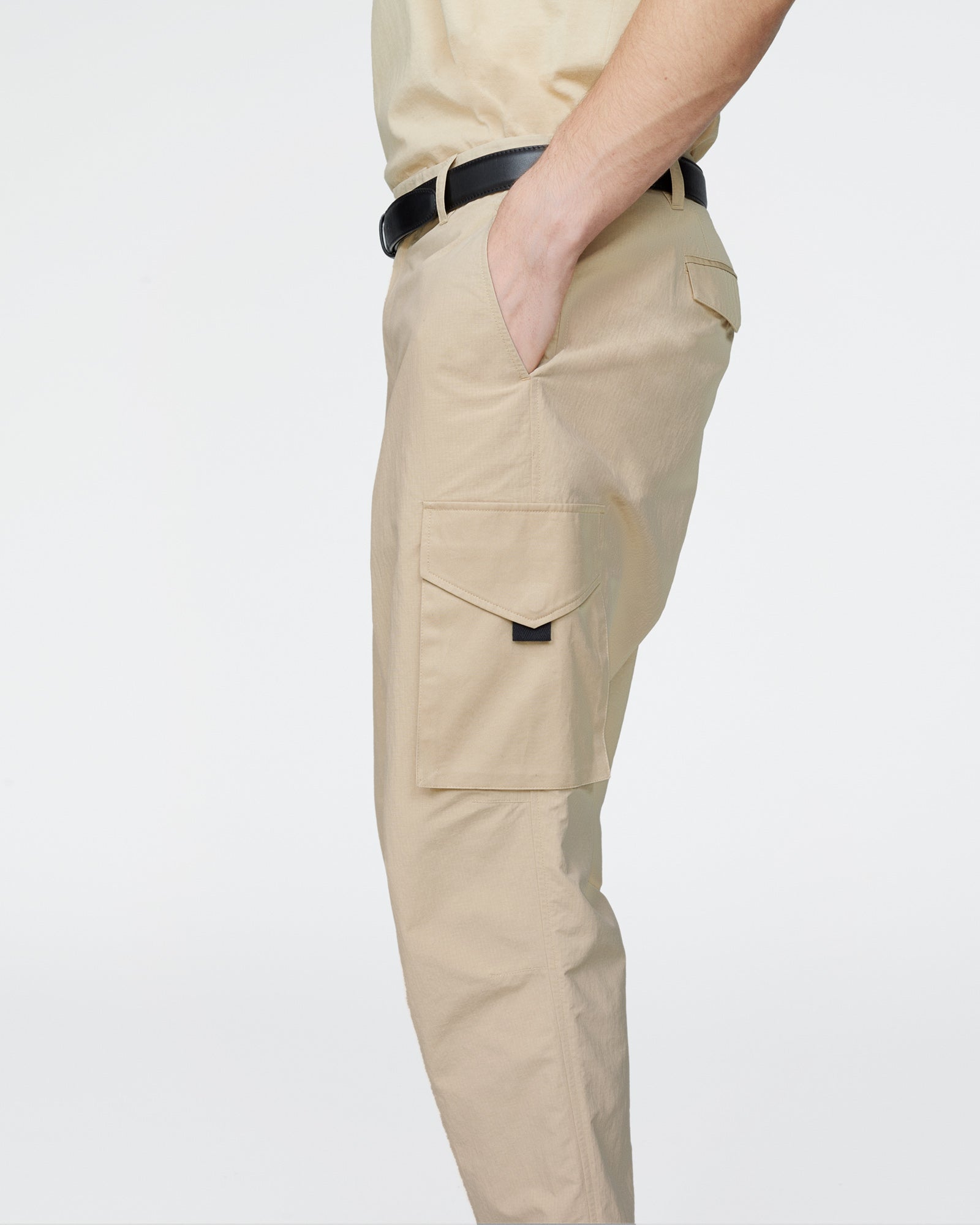 Nylon Ripstop Pant - Macadamia