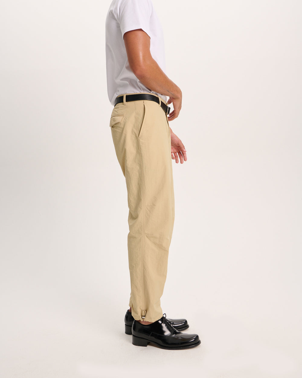Nylon Ripstop Pant - Macadamia
