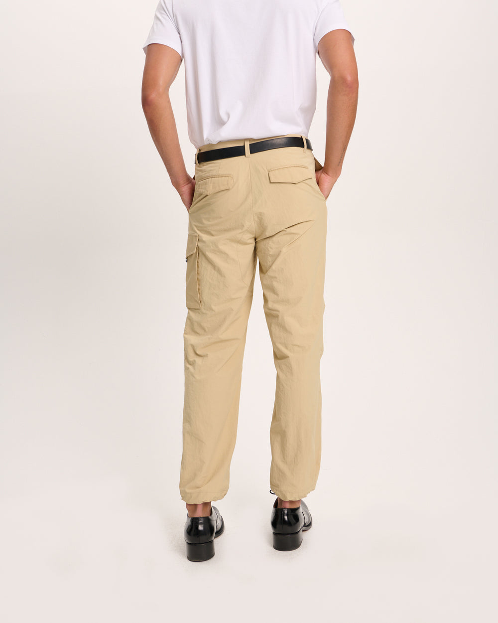 Nylon Ripstop Pant - Macadamia