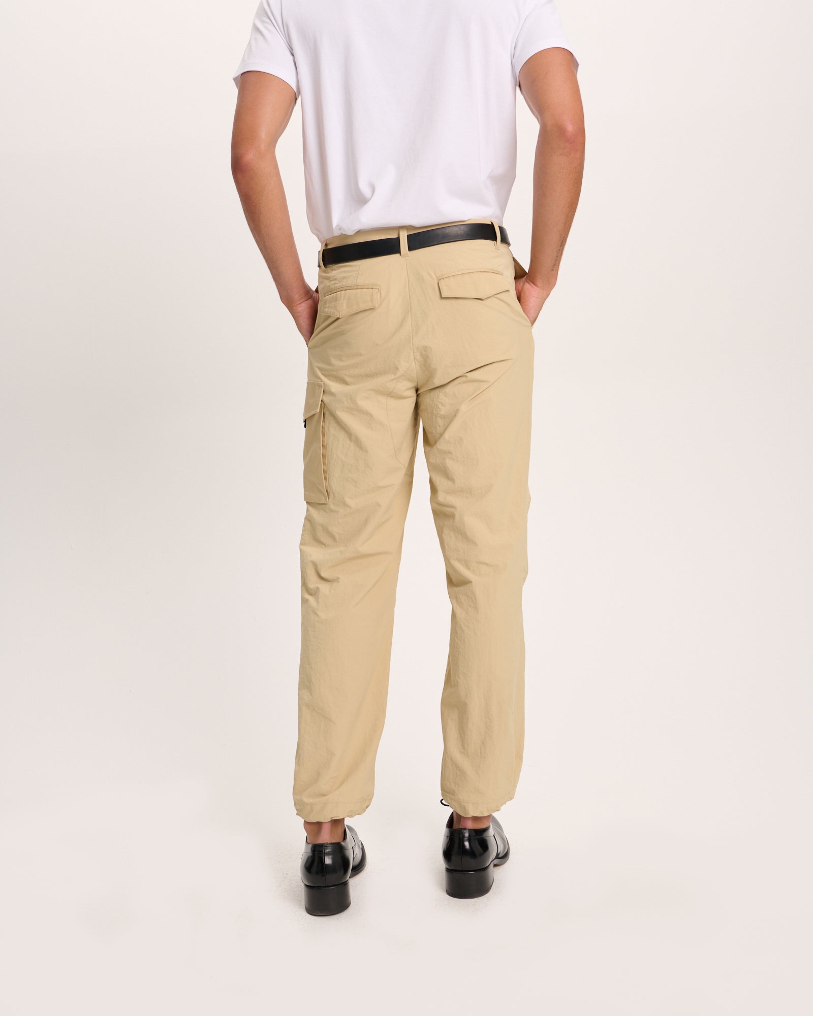 Nylon Ripstop Pant - Macadamia