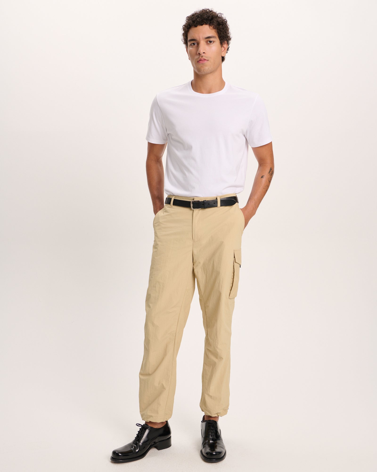 Nylon Ripstop Pant - Macadamia