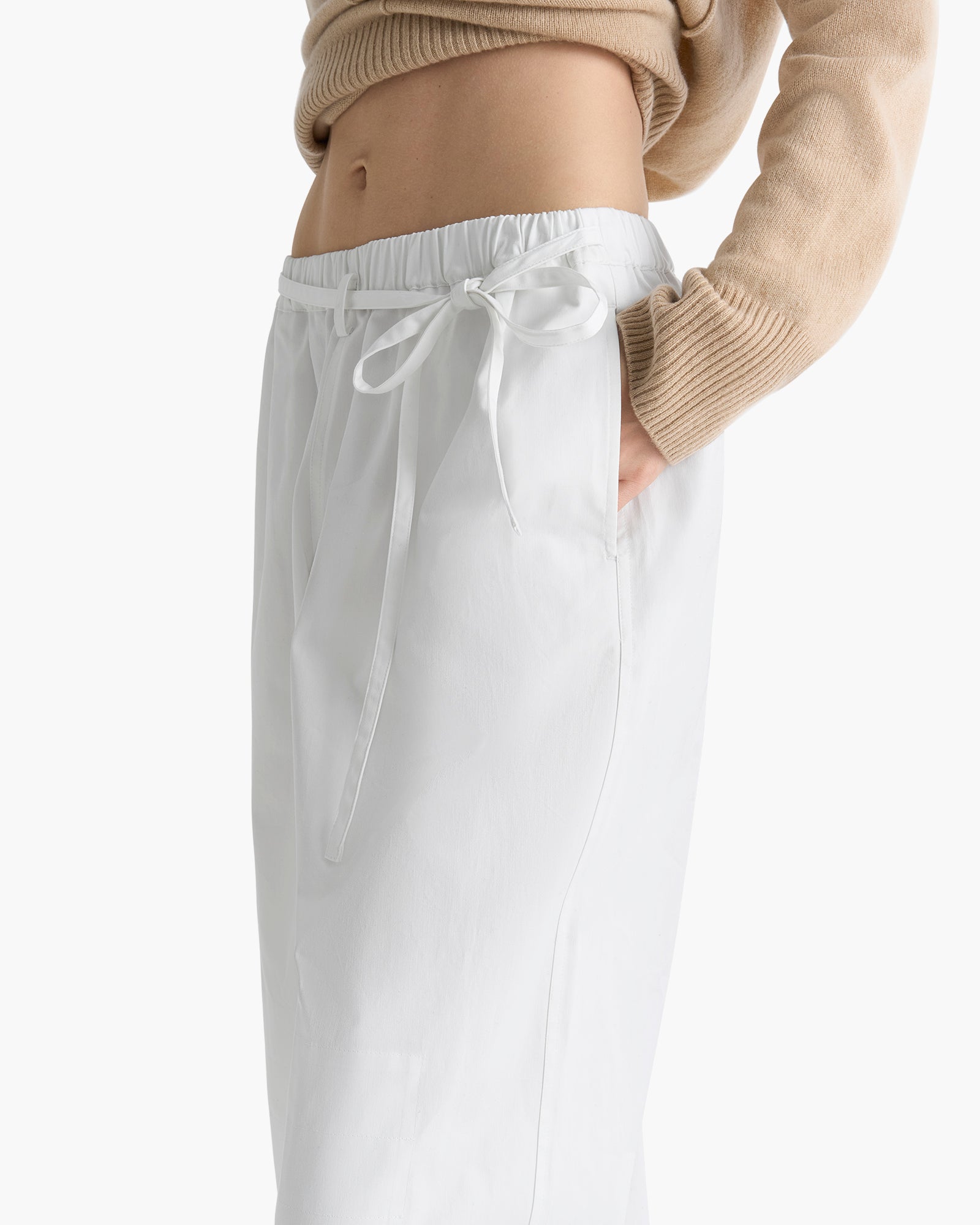 Women's Judo Pant - White