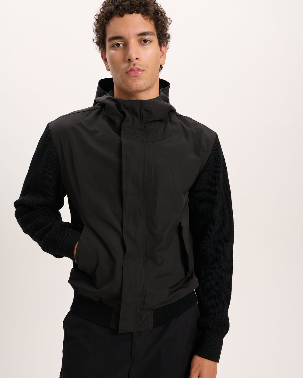 Hybrid Tech Jacket - Black
