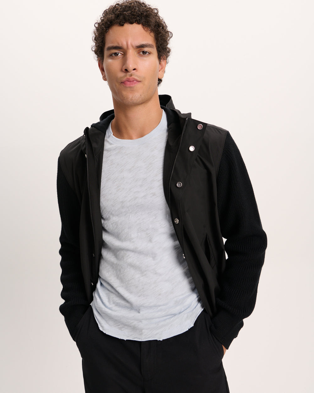 Hybrid Tech Jacket - Black