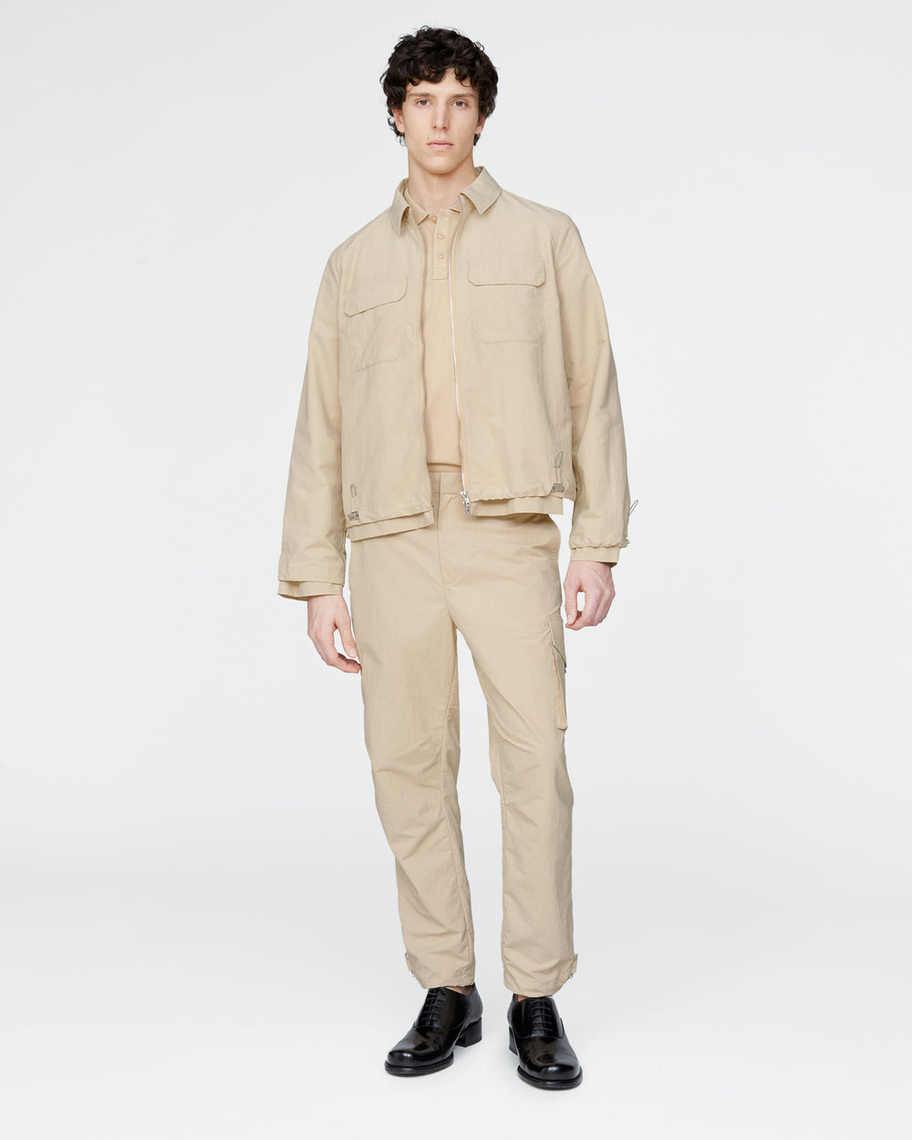 Nylon Ripstop Jacket - Macadamia