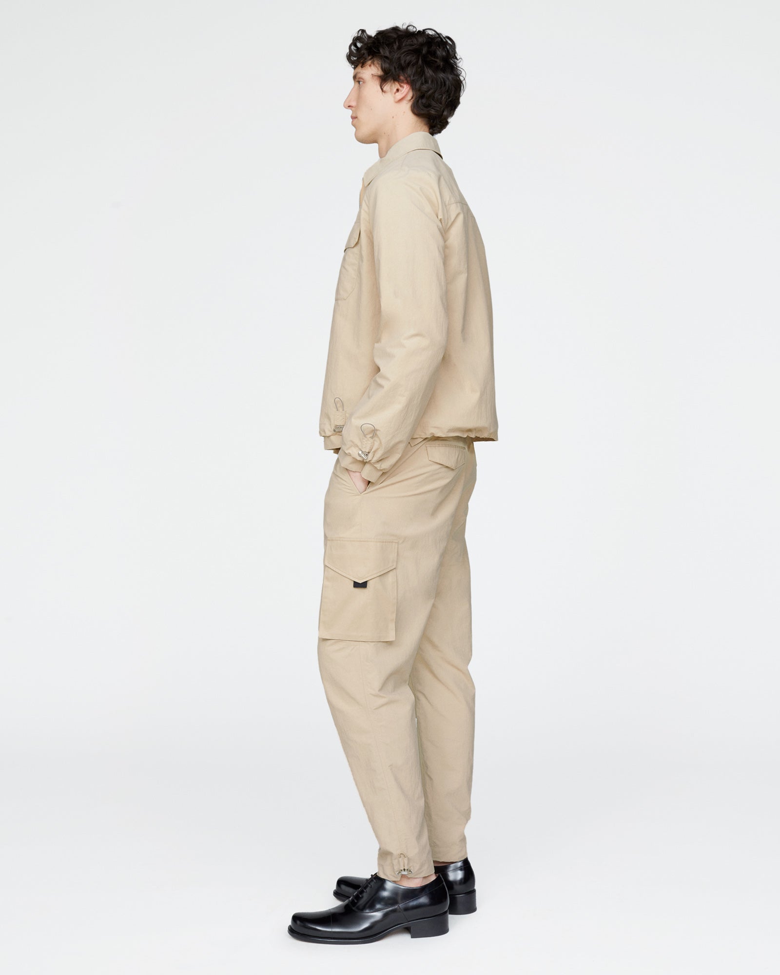 Nylon Ripstop Jacket - Macadamia