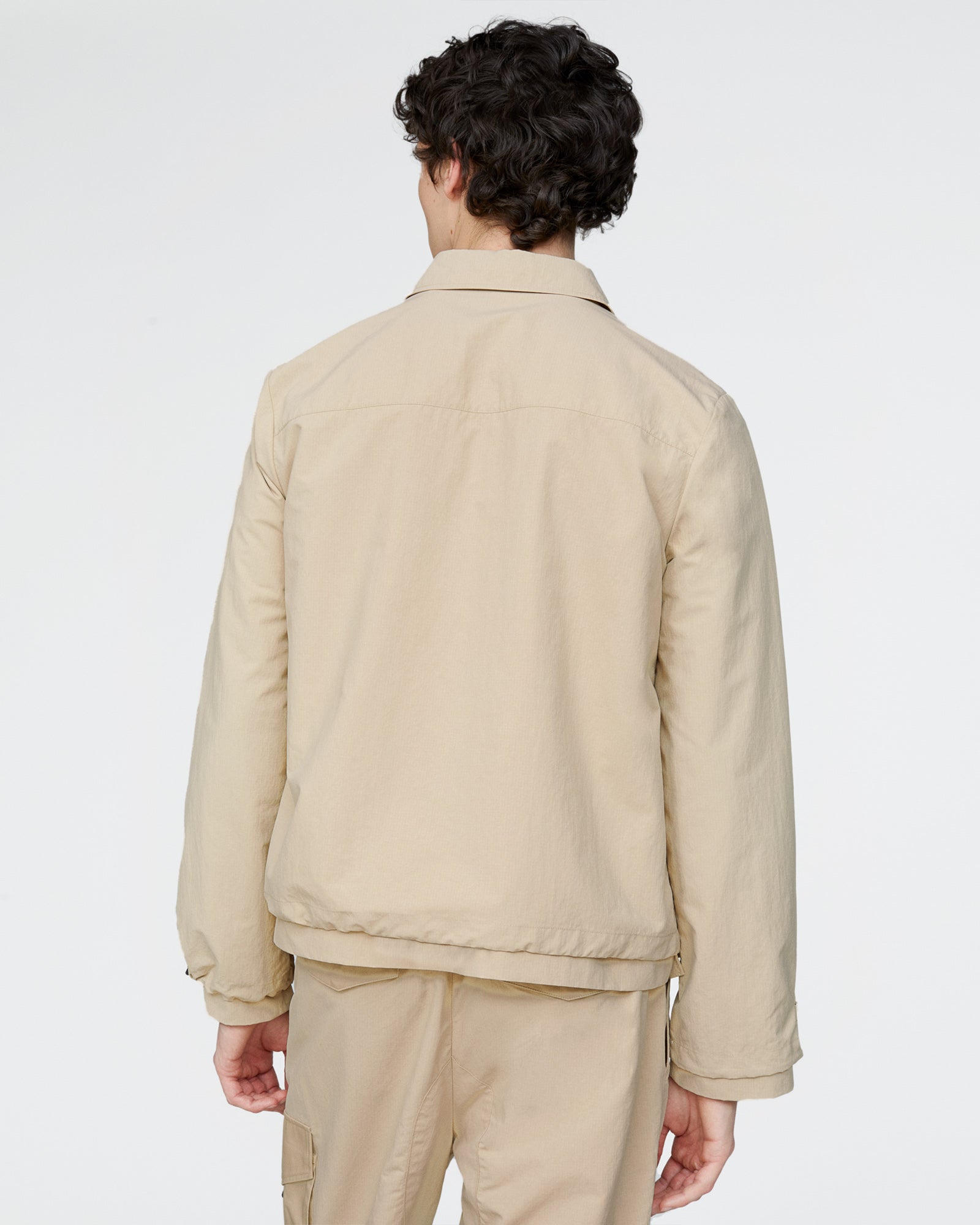 Nylon Ripstop Jacket - Macadamia