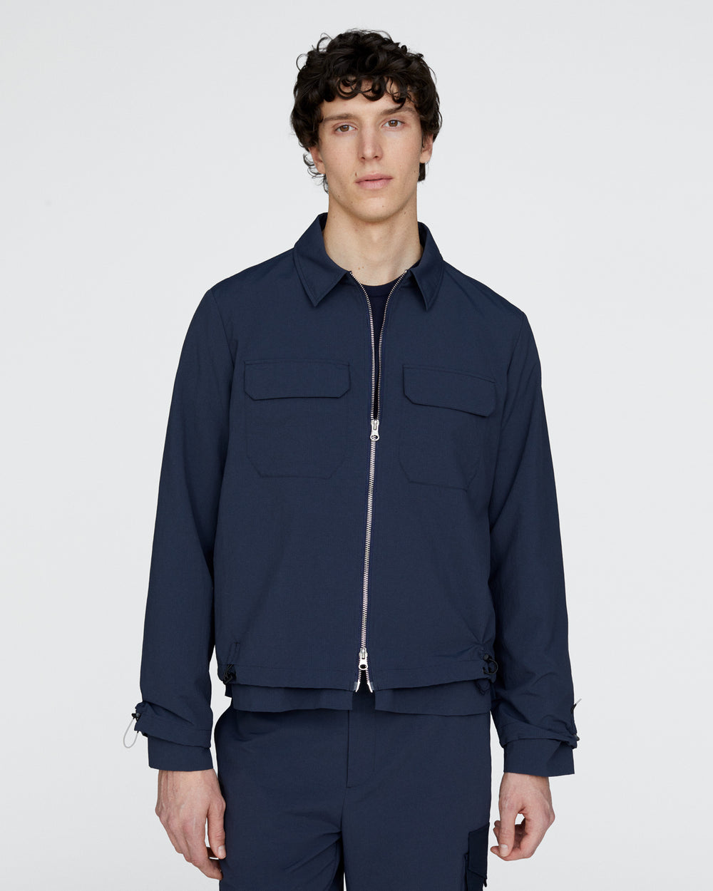 Nylon Ripstop Jacket - Midnight