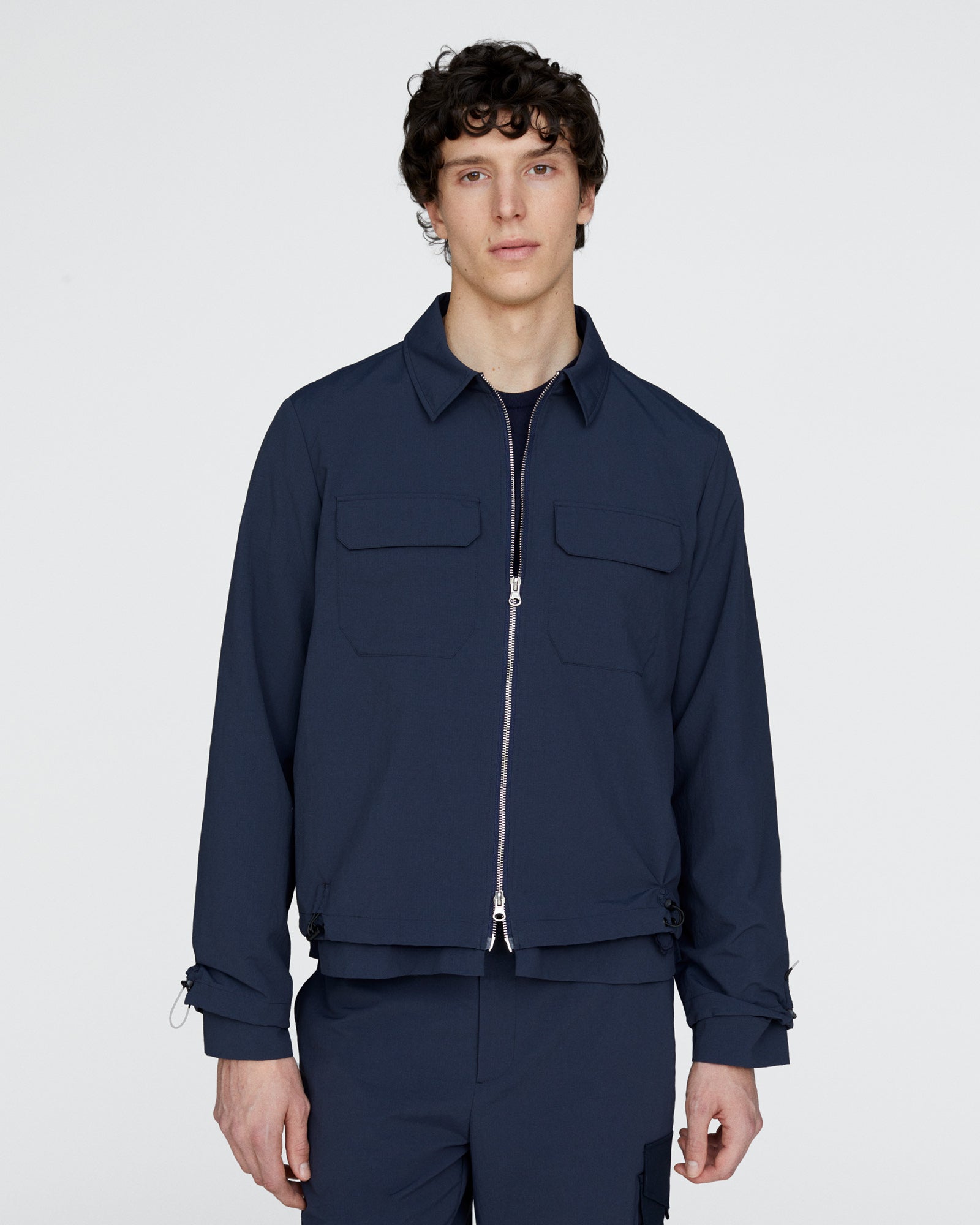 Nylon Ripstop Jacket - Midnight