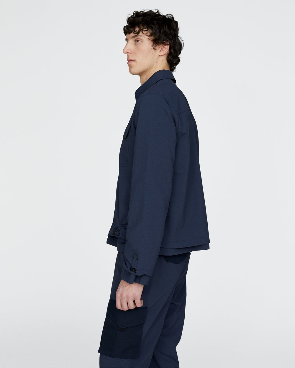Nylon Ripstop Jacket - Midnight