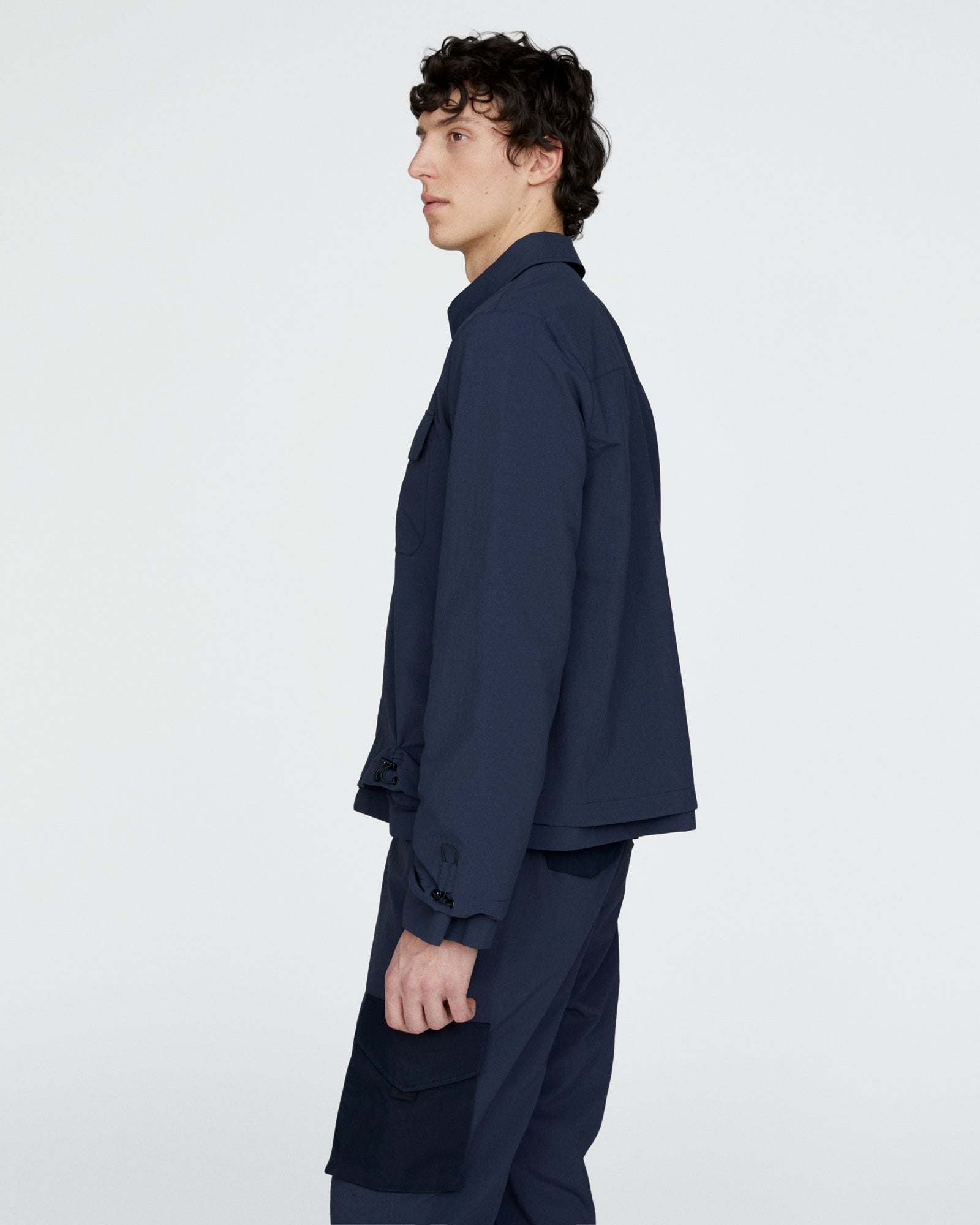 Nylon Ripstop Jacket - Midnight