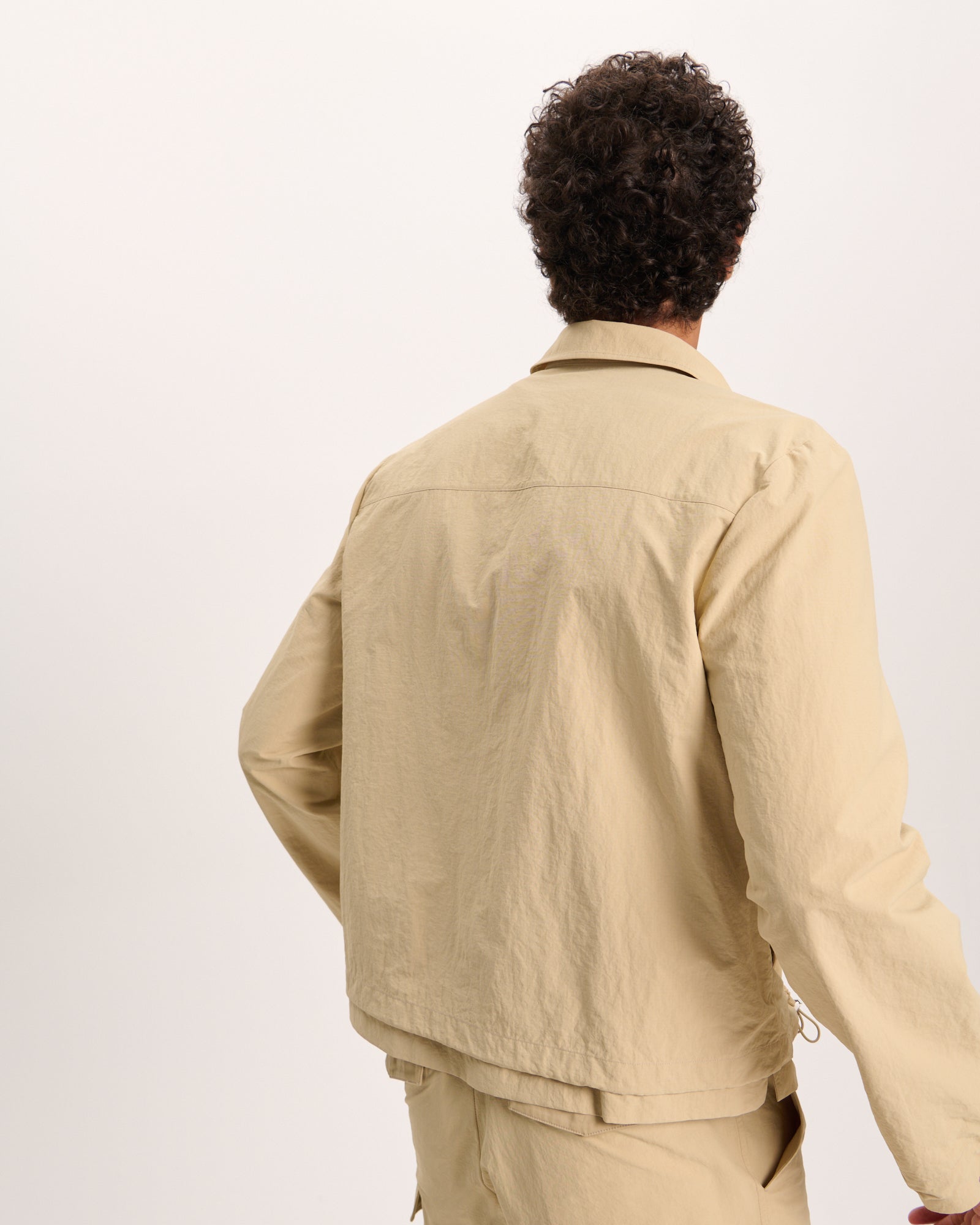 Nylon Ripstop Jacket - Macadamia