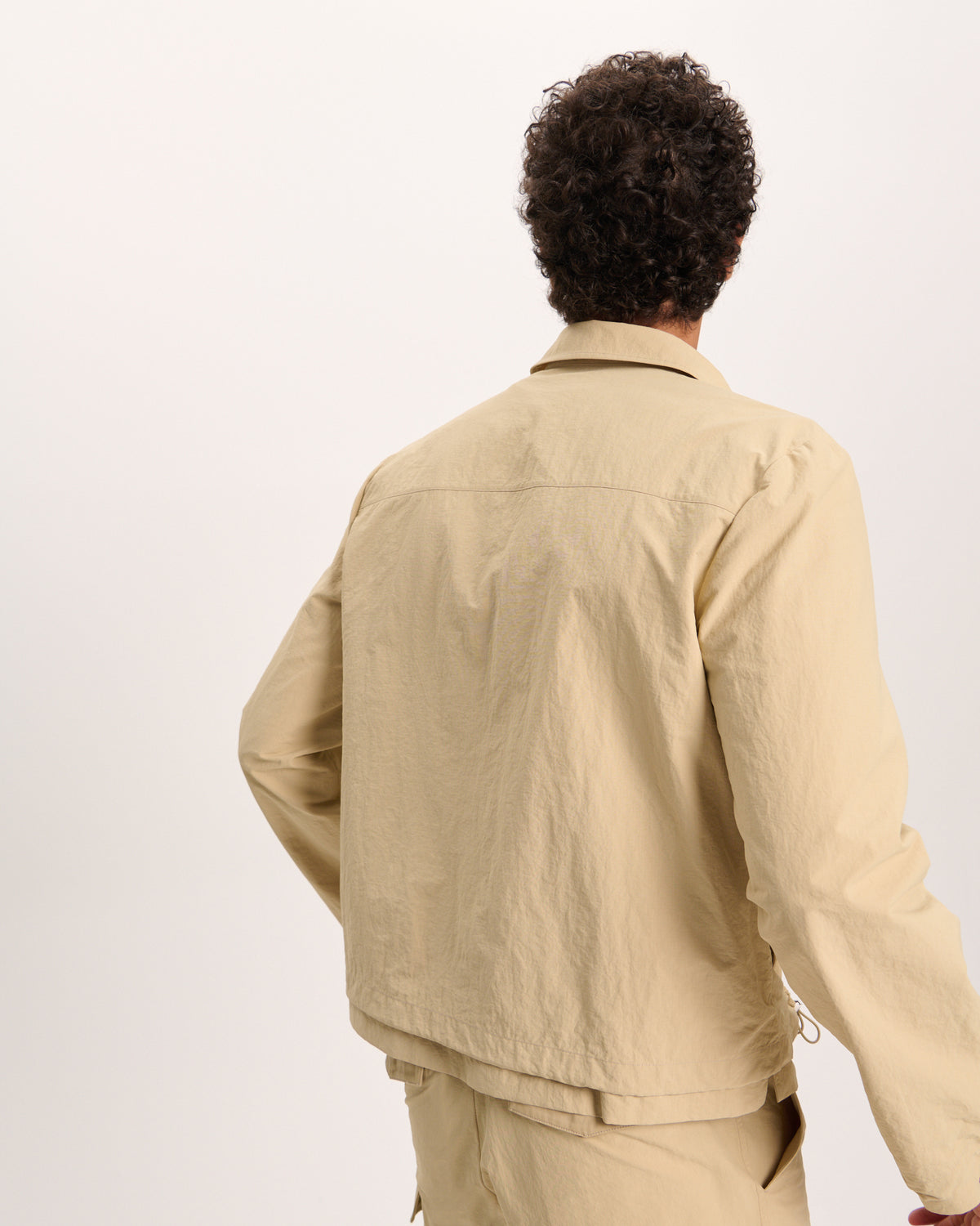 Nylon Ripstop Jacket - Macadamia