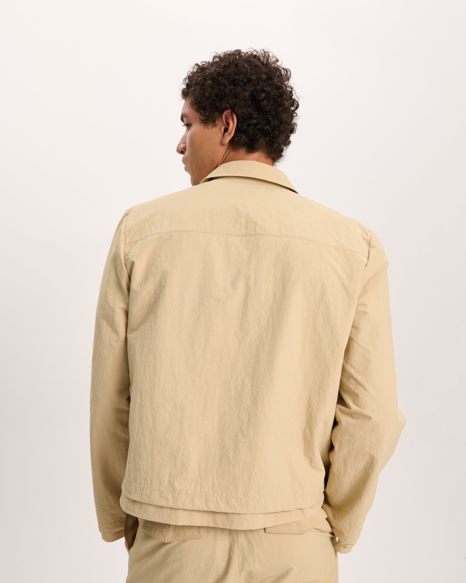 Nylon Ripstop Jacket - Macadamia