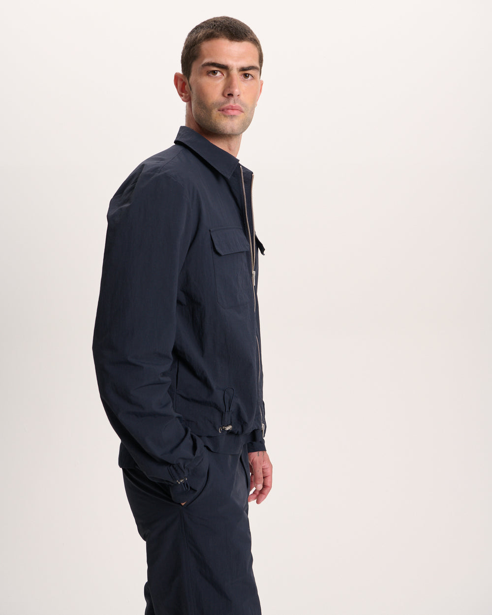Nylon Ripstop Jacket - Midnight