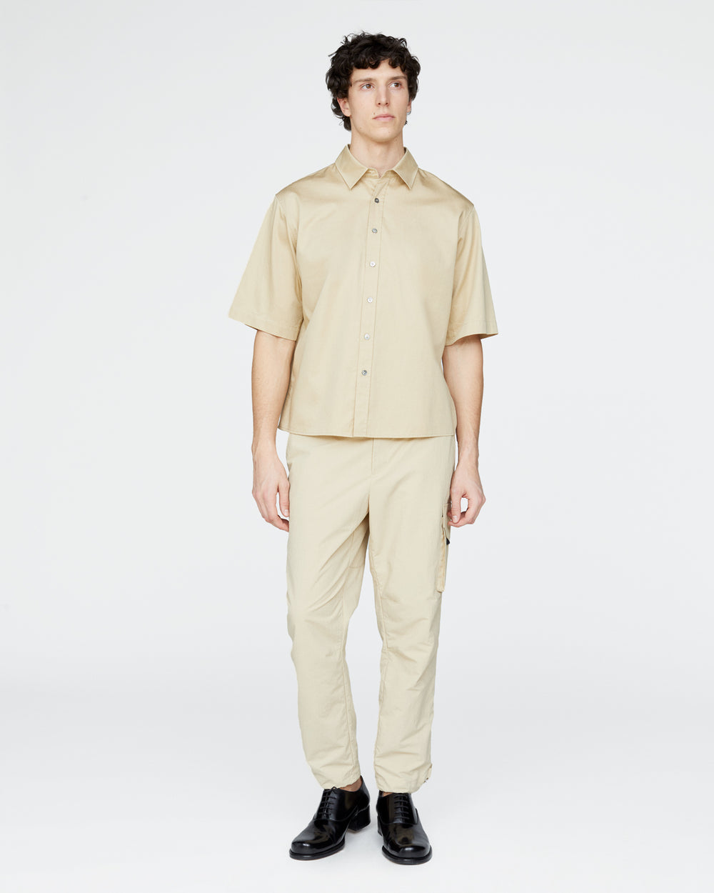 Nylon Ripstop Pant - Macadamia