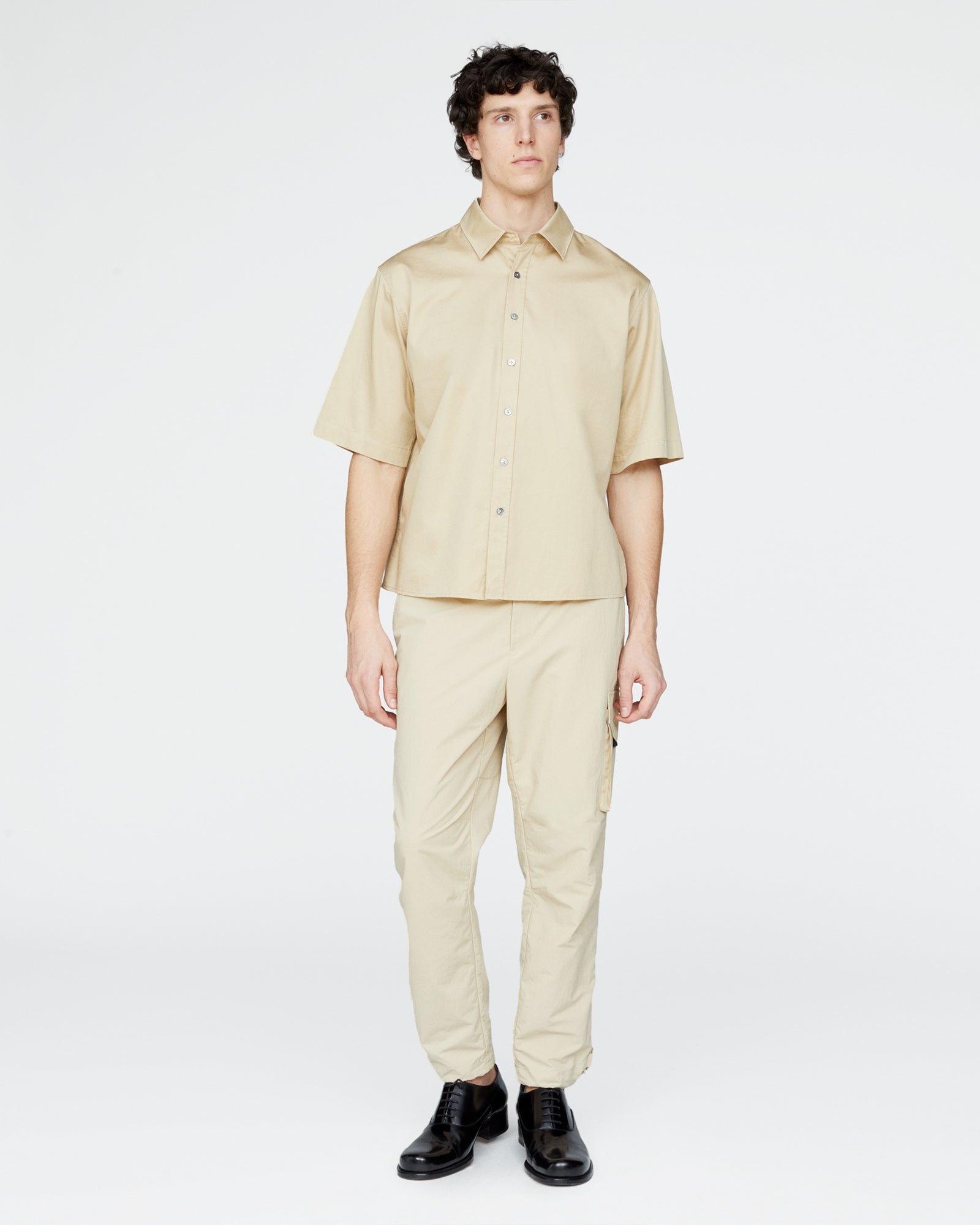 Nylon Ripstop Pant - Macadamia
