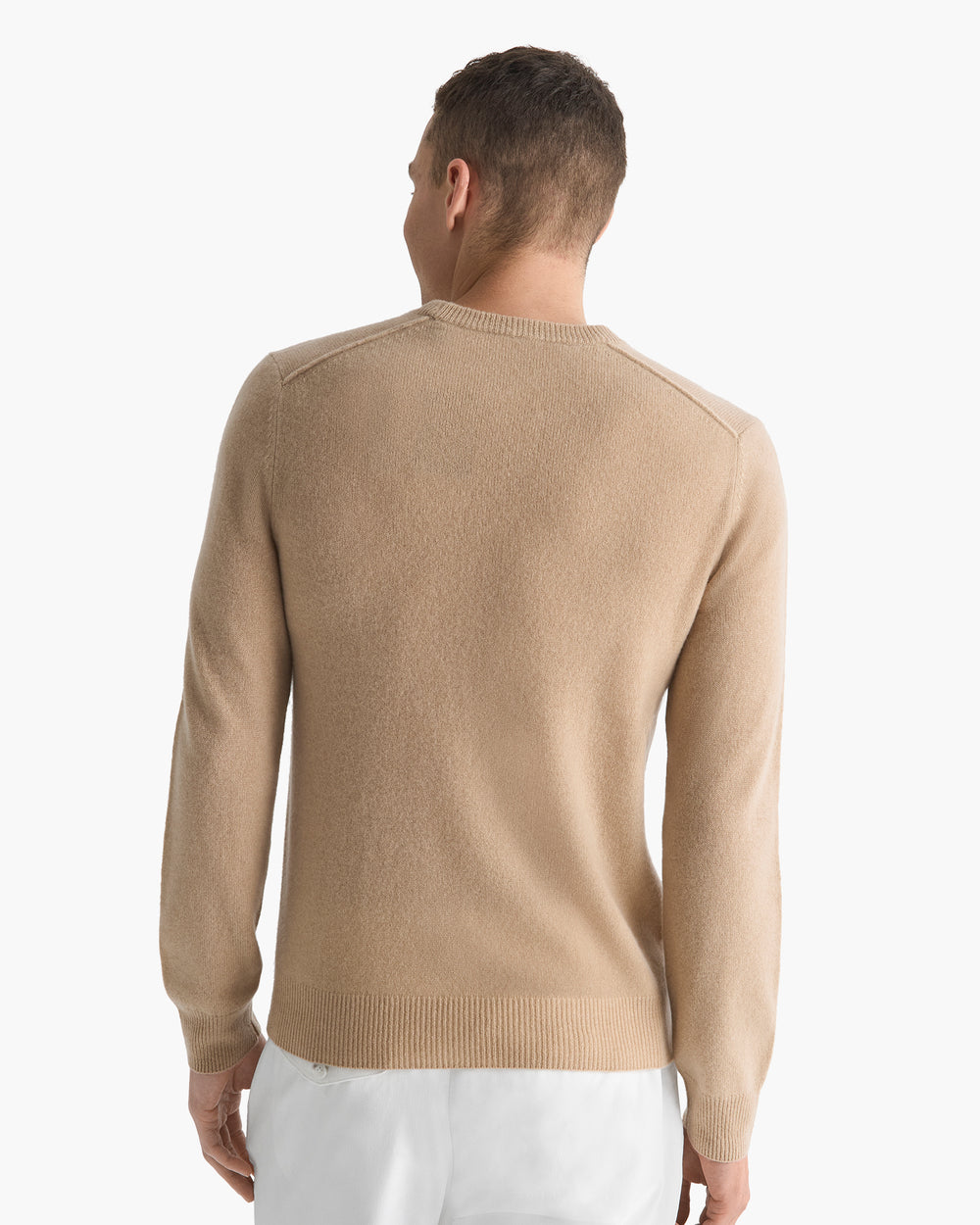 Cashmere Crew Neck Sweater - Dune