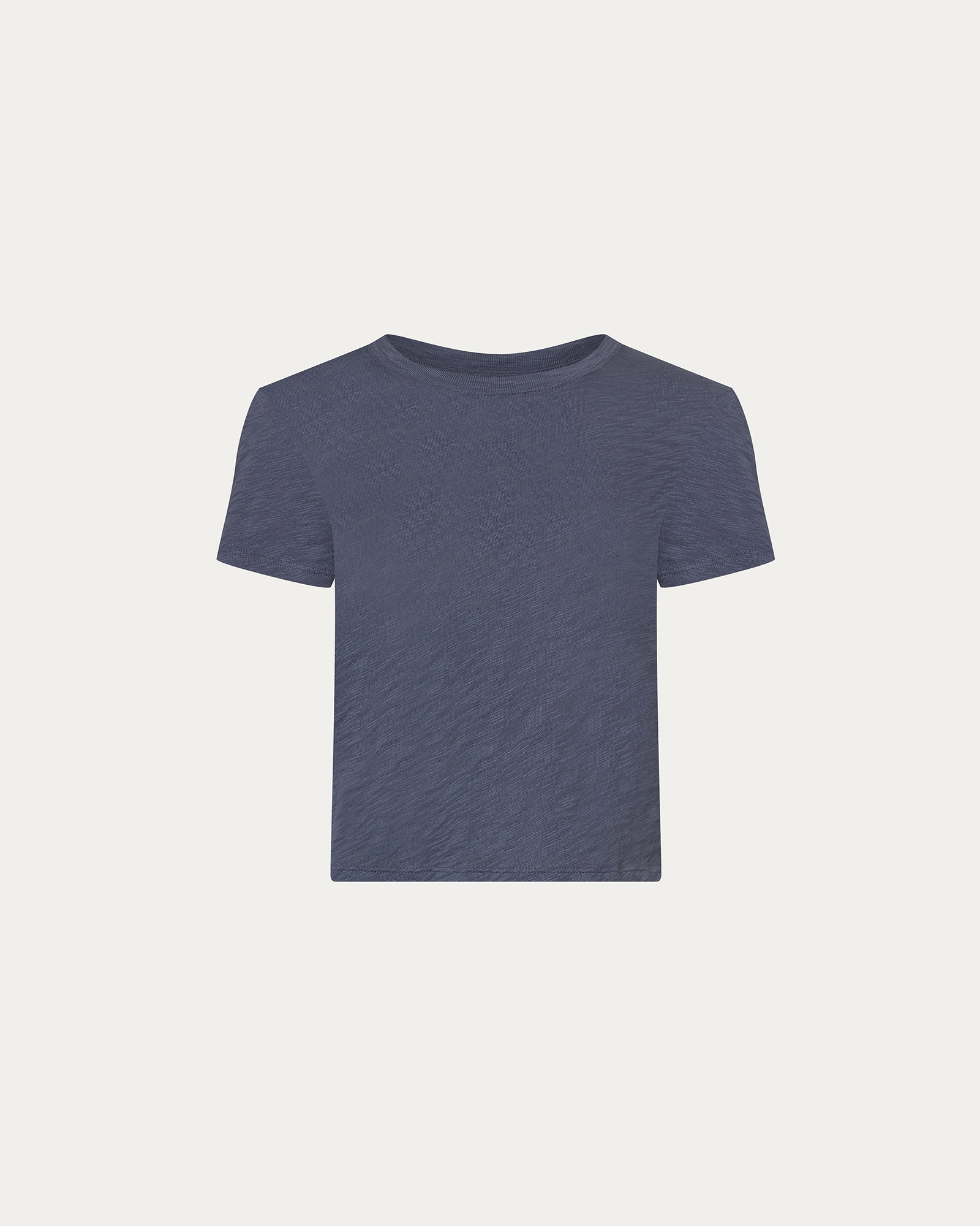 Slub Jersey Pre-School Boy Tee - Dusk Blue