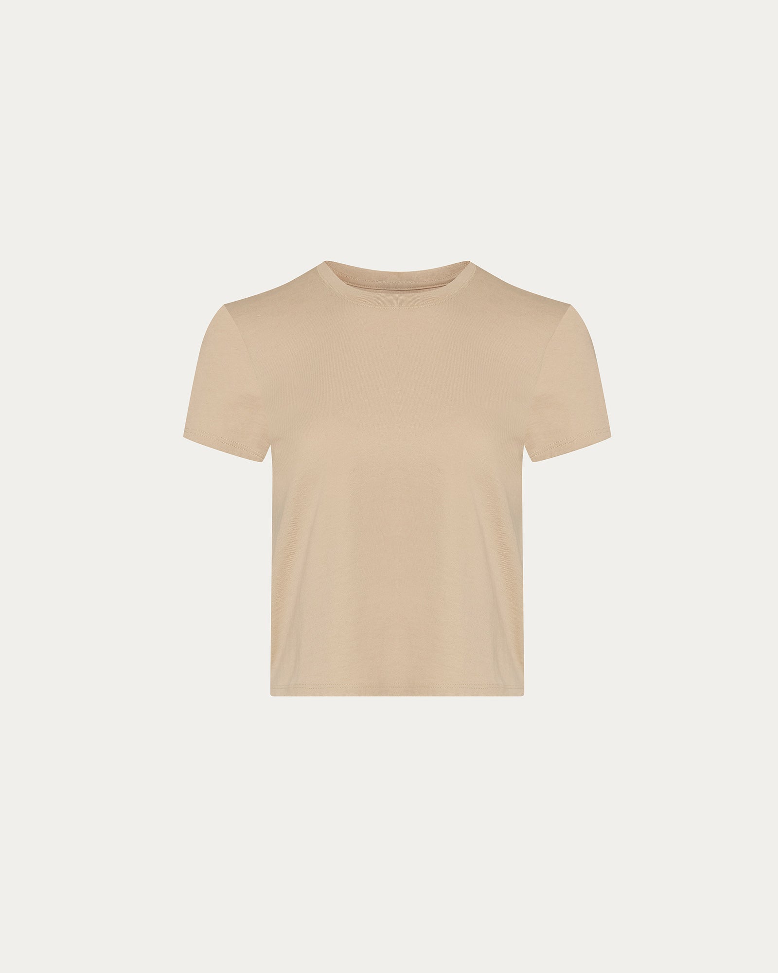 Heavyweight Jersey Pre-School Boy Tee - Macadamia