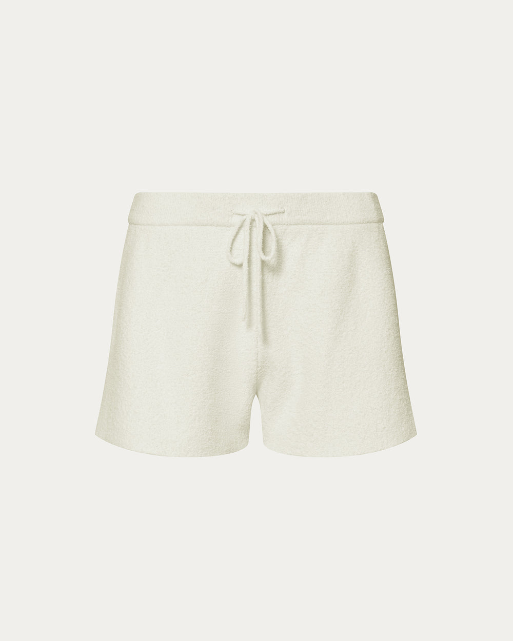 Boucle Shorts - Chalk