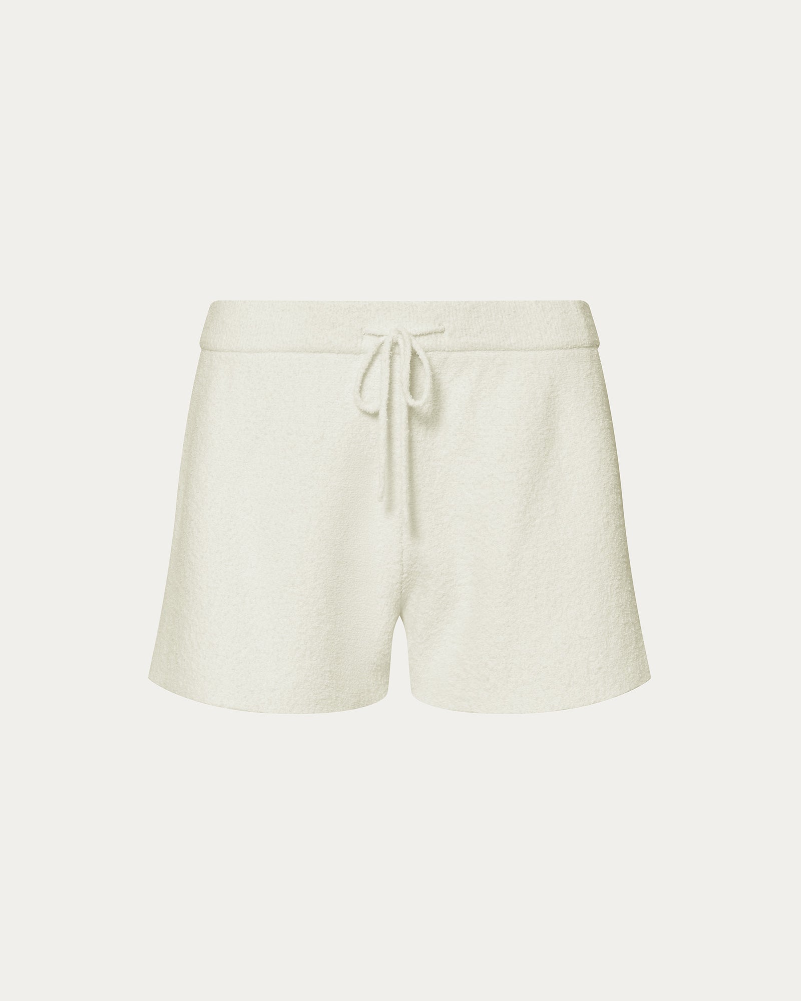 Boucle Shorts - Chalk