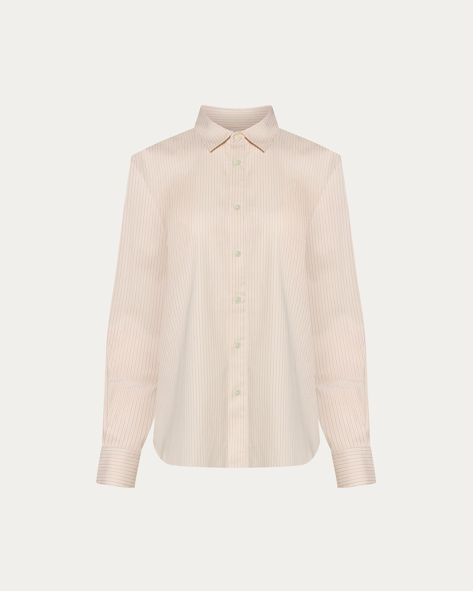 Striped Max Shirt - Macadamia Multi
