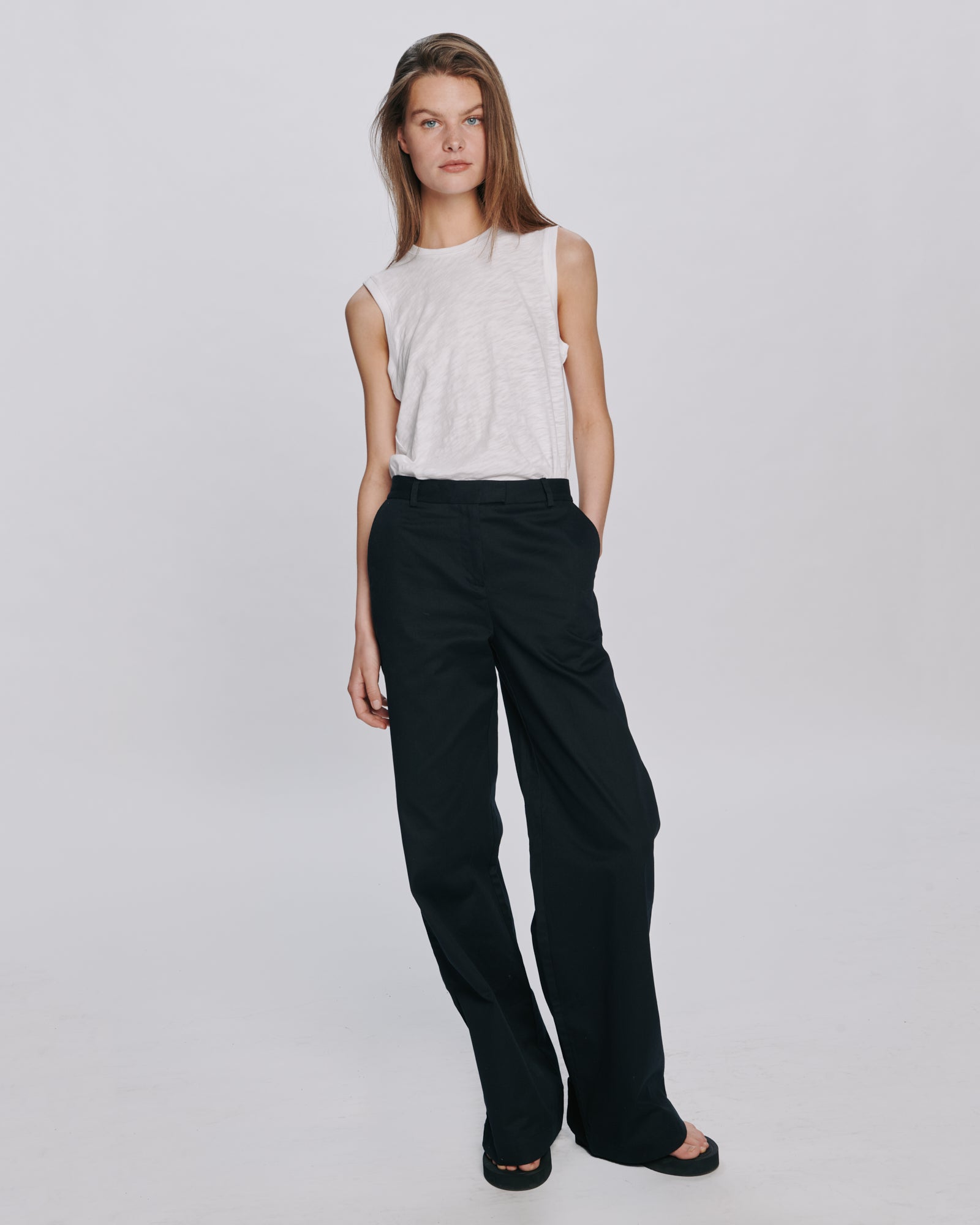 Cotton Twill Leigh Pant