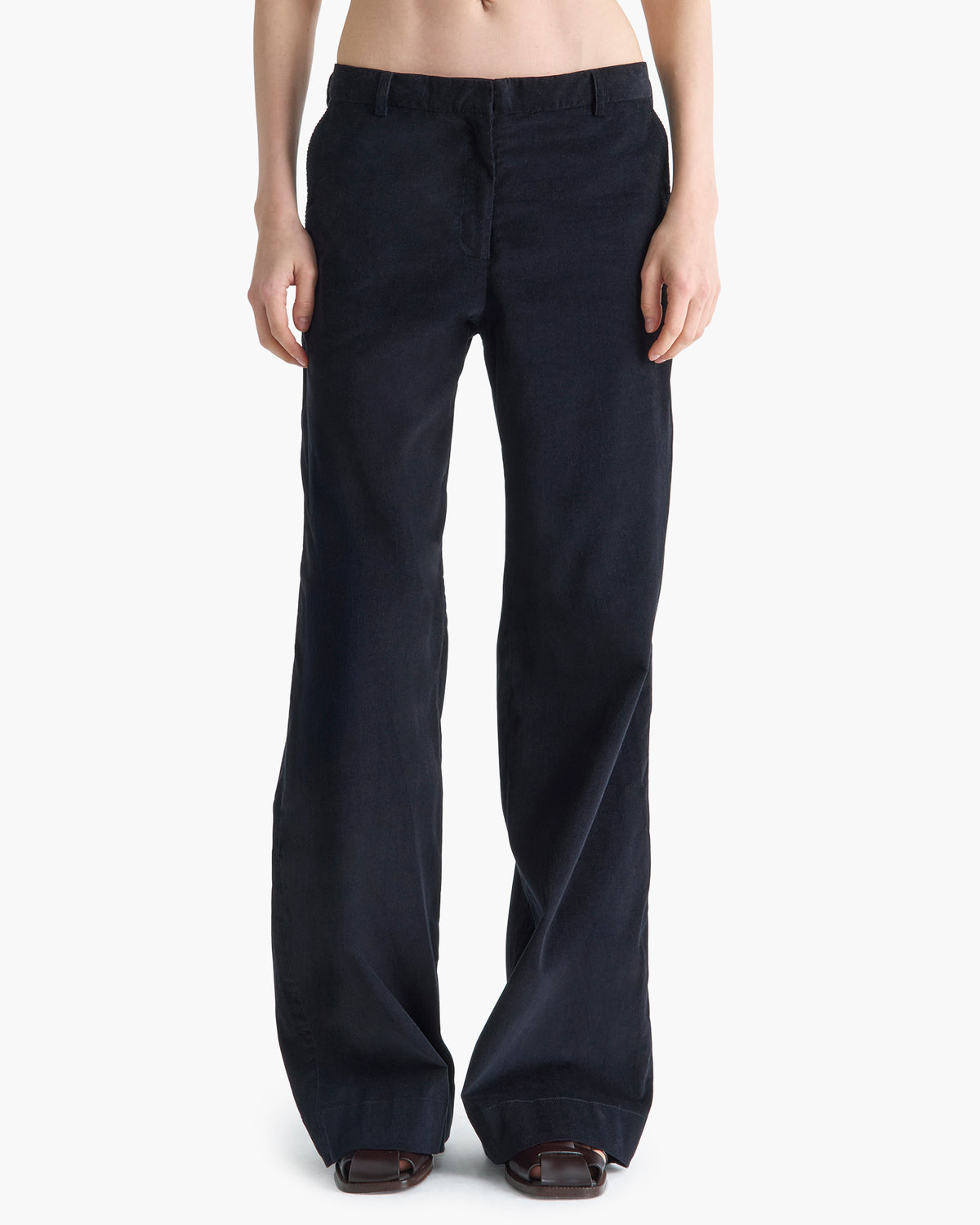 Corduroy Leigh Pant - Black