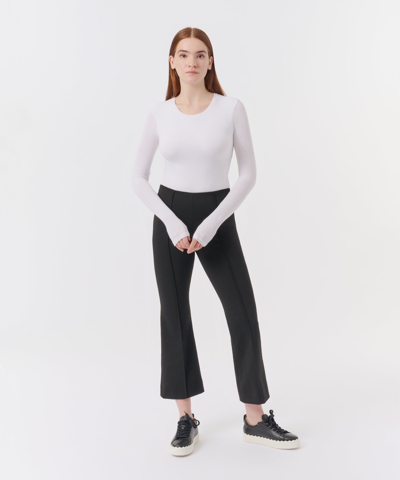PWT Dolly Flare Ponte Pant - Groove