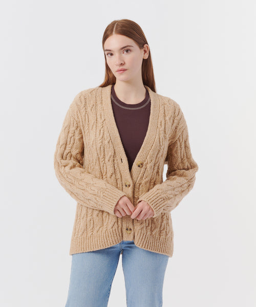 Atm cashmere open on sale cardigan