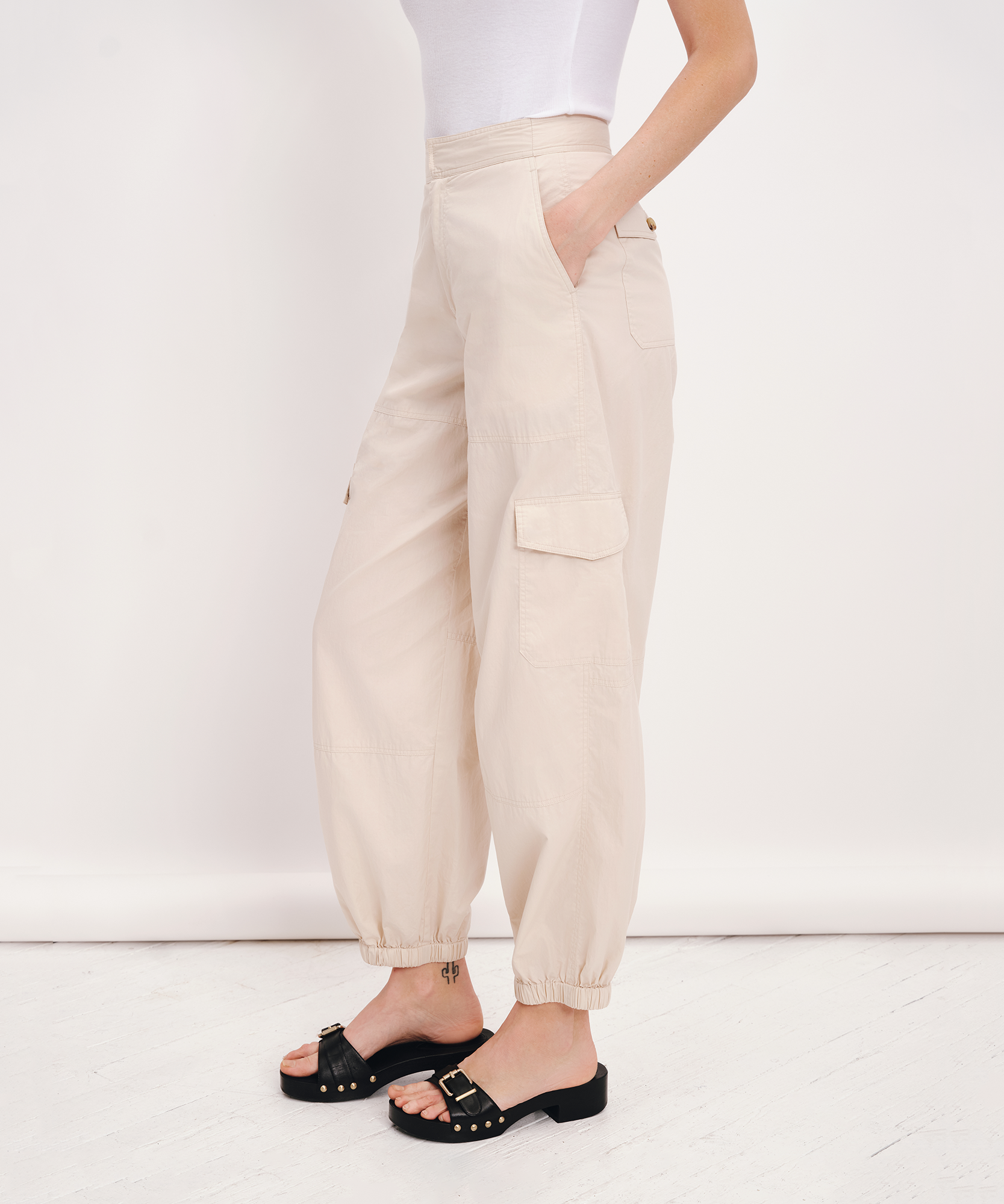Superfine Twill Relaxed Pant |  Women's Pants by ATM Anthony Thomas Melillo