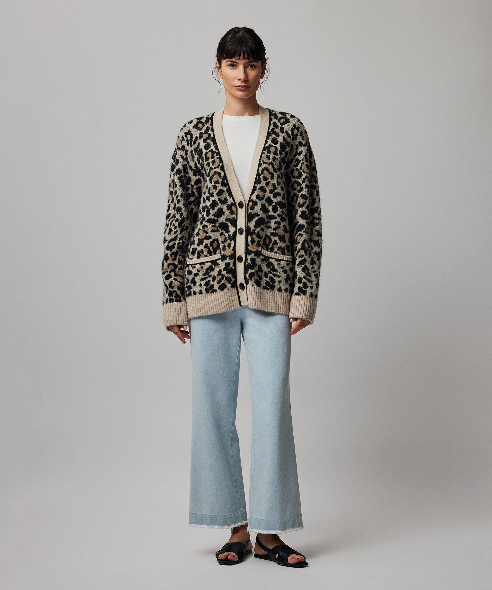 Anna-Kaci Longline Leopard Cardigan Is an Instant Outfit Upgrade