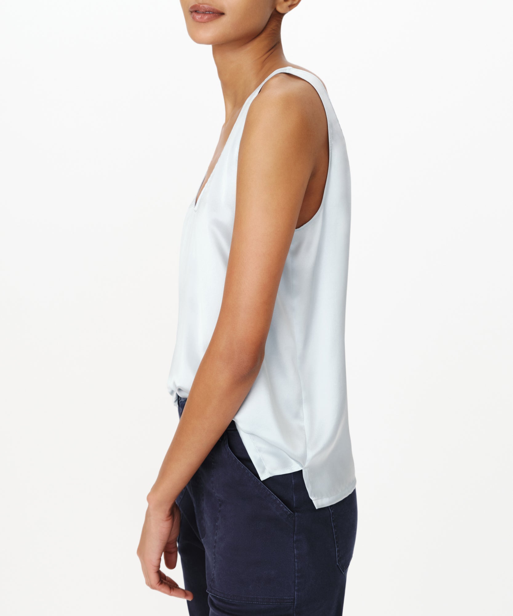 Pastel Blue Cami |  Women's Tank by ATM Anthony Thomas Melillo