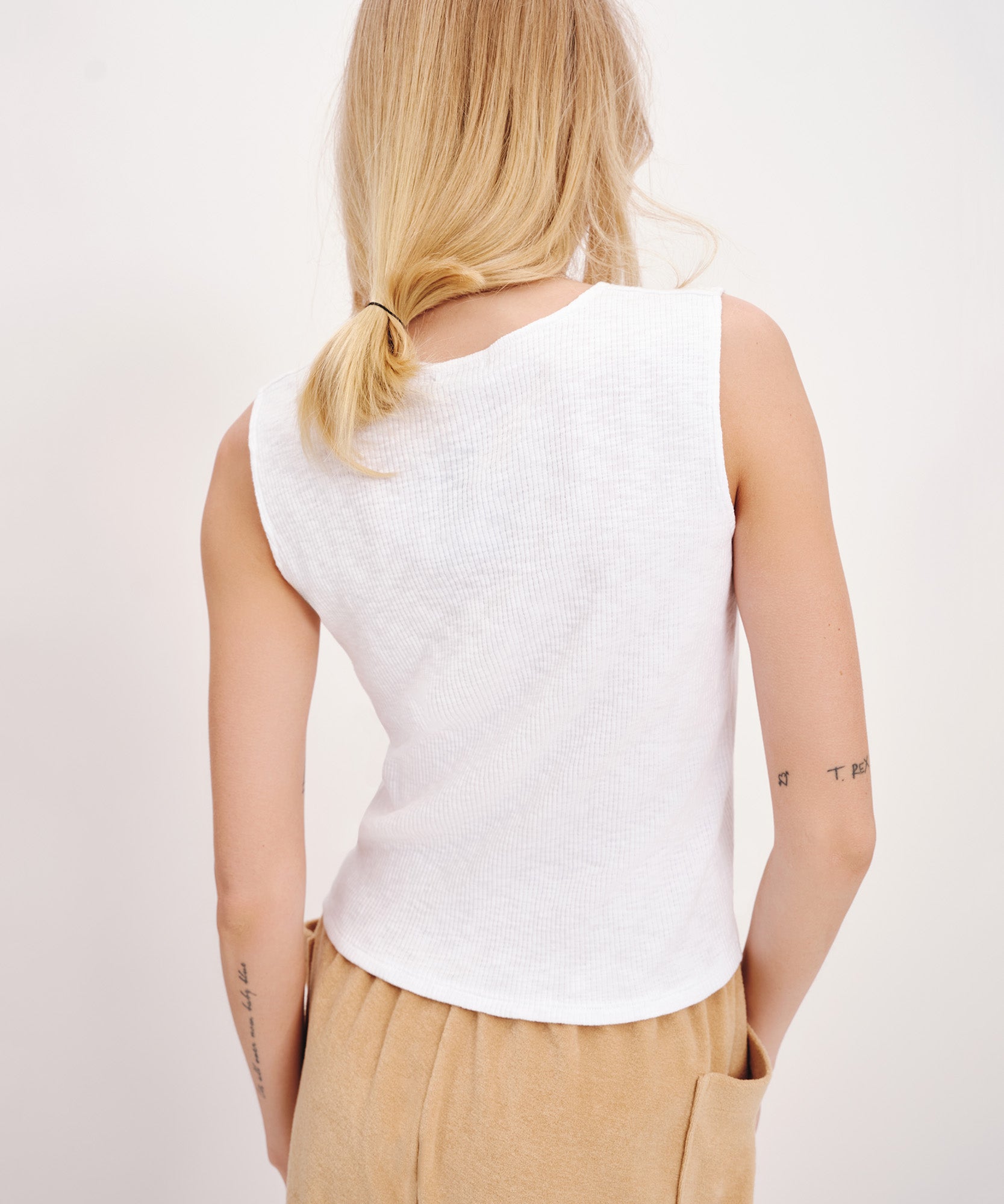 4X2 Rib Muscle Tee |  Women's Tank by ATM Anthony Thomas Melillo