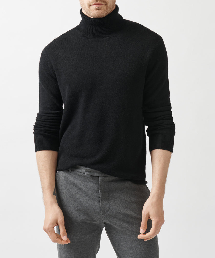 ATM Anthony Thomas Melillo Men's Recycled Cashmere Turtleneck Sweater ...