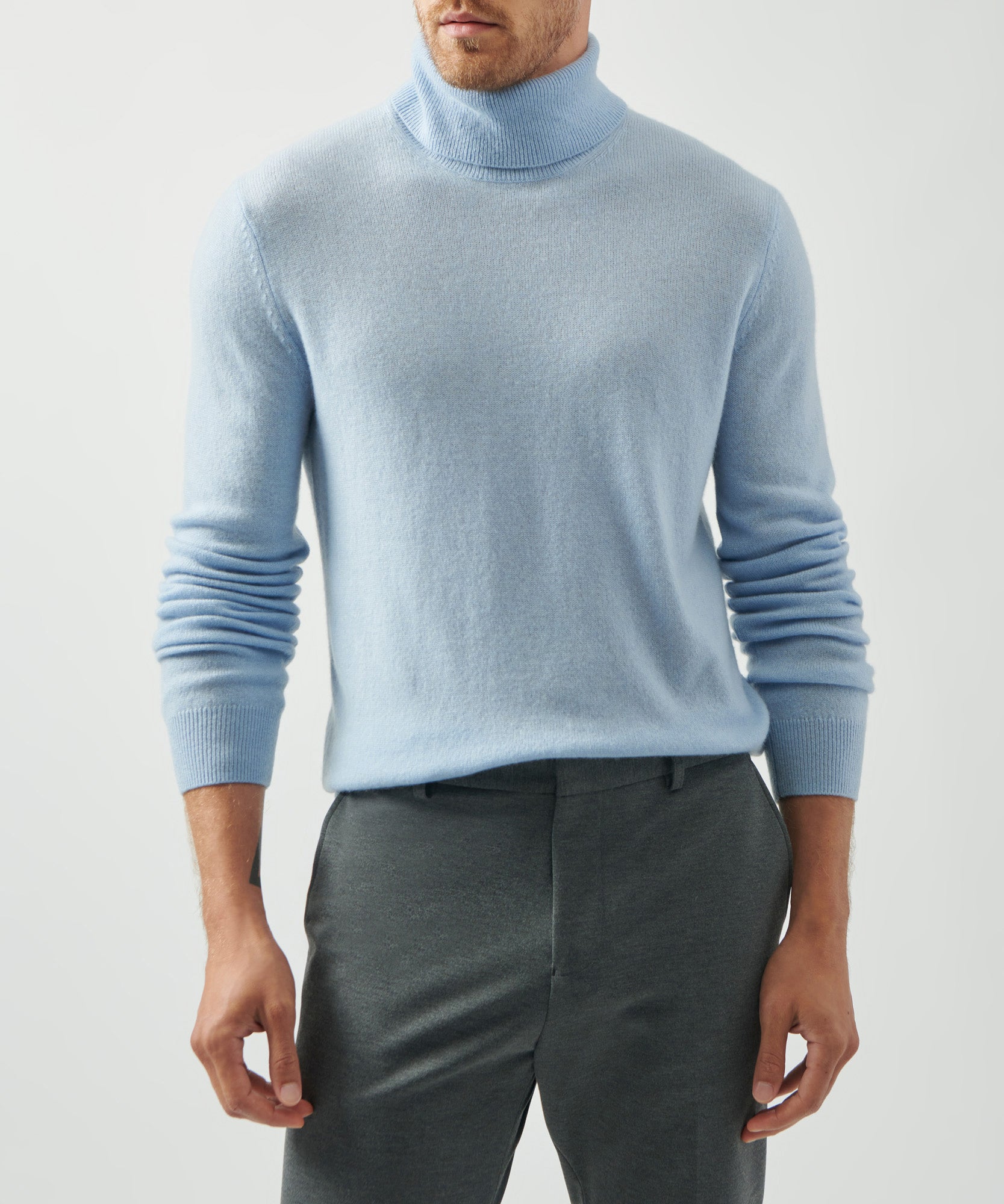 ATM Anthony Thomas Melillo Men's Recycled Cashmere Turtleneck